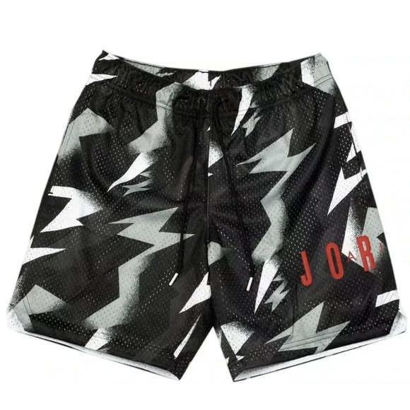 jordan all over print shorts